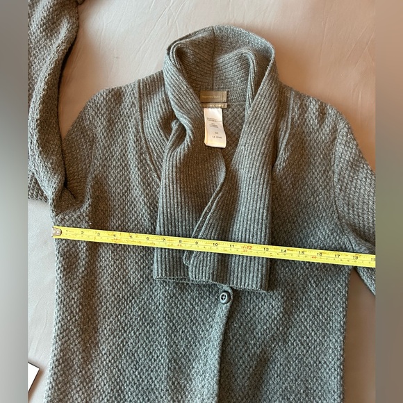 Mantovani Studio 100% Cashmere Long Cardigan - Size Small - Picture 10 of 10